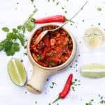 Chicken Chili with Tequila