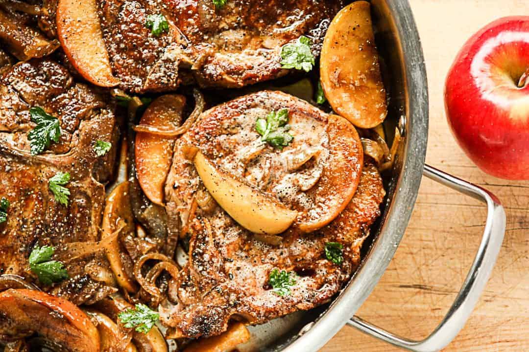 Pork Chops with Apples