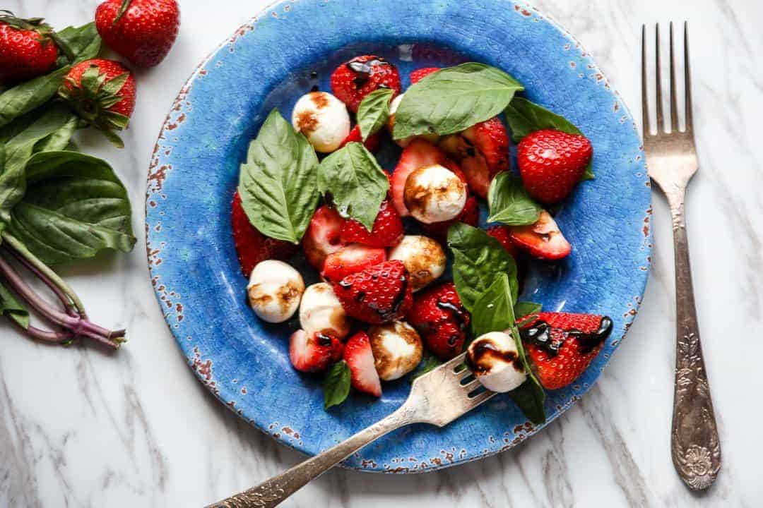 Strawberry Caprese Salad