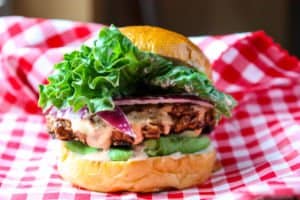 Southwestern Veggie Burgers