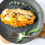 Sweet Potato Apple Turkey Bake