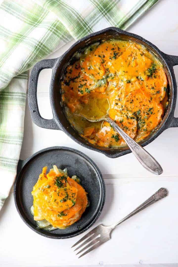 Sweet Potato Scallop