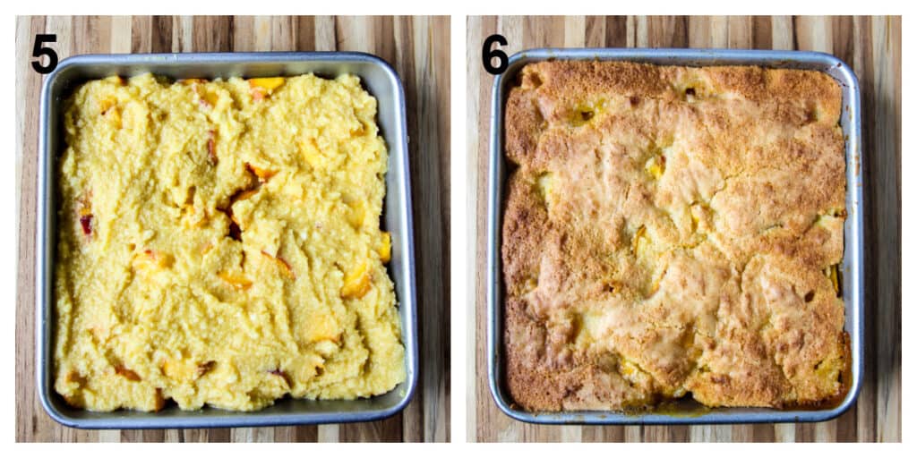 Steps five and six tor making the recipe.