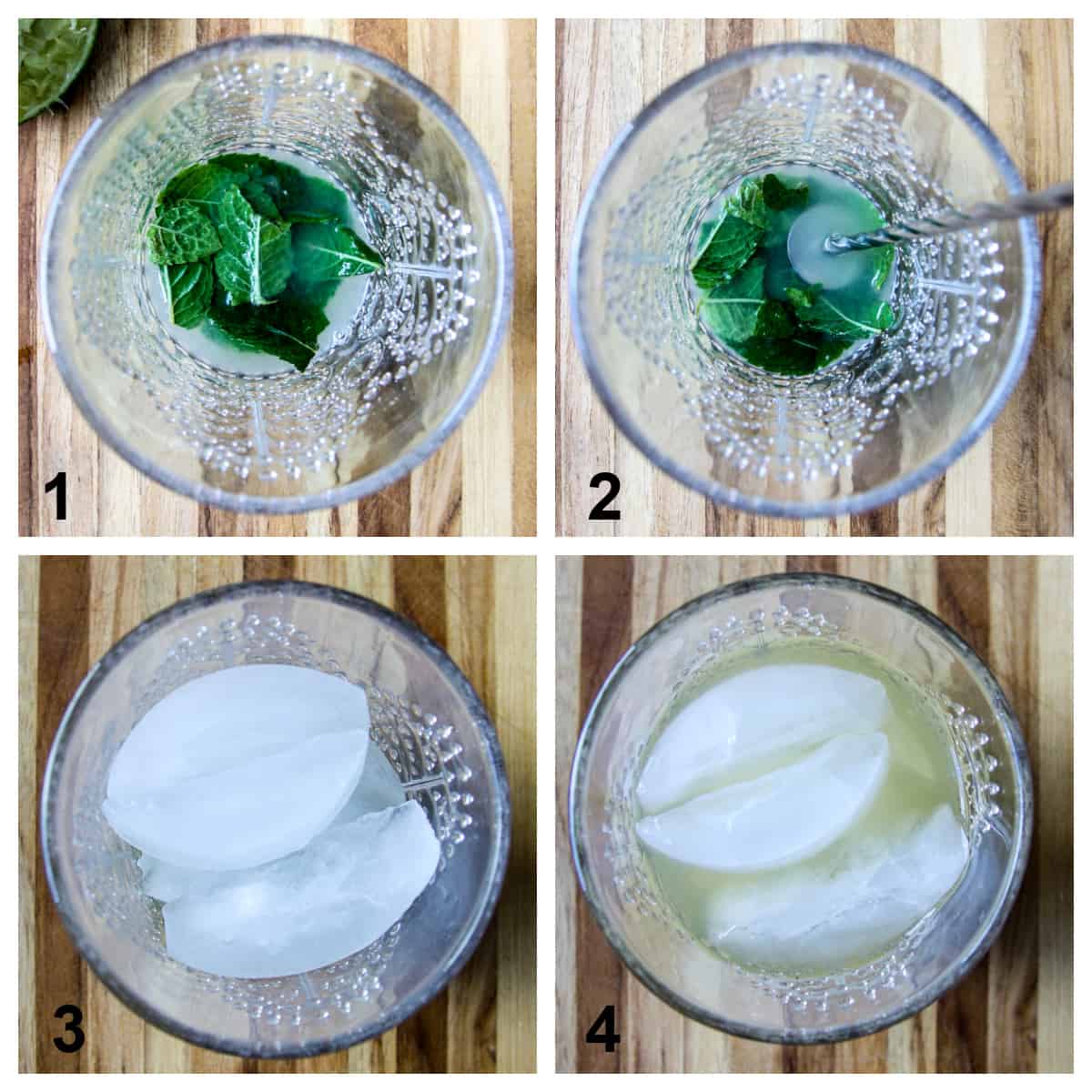 The steps required to make the recipe.