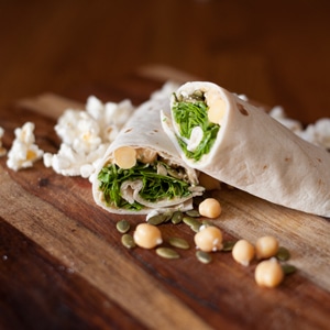 Chickpeanhummuswrap