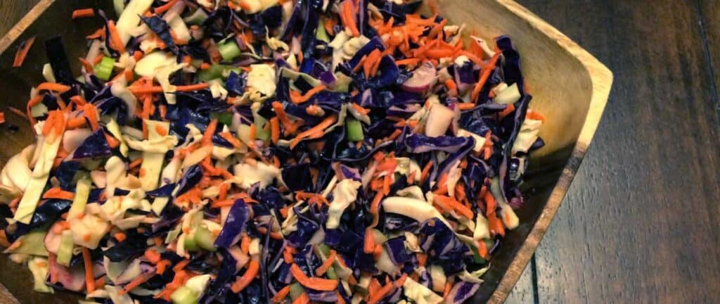 Cleansing Cabbage Slaw