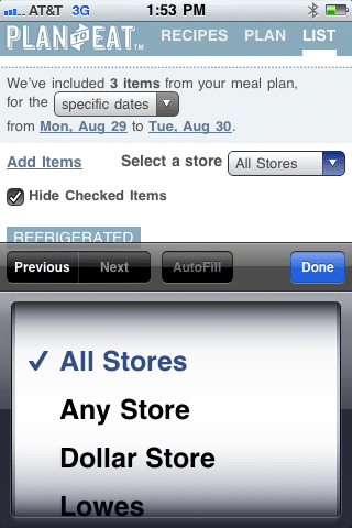 mobile shopping lists mobile shopping lists