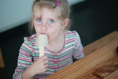 homemade frozen popsicles