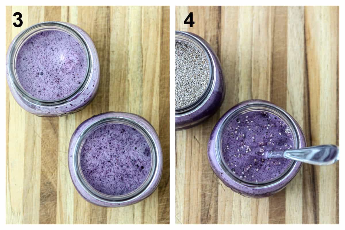 The final two steps in the recipe process.